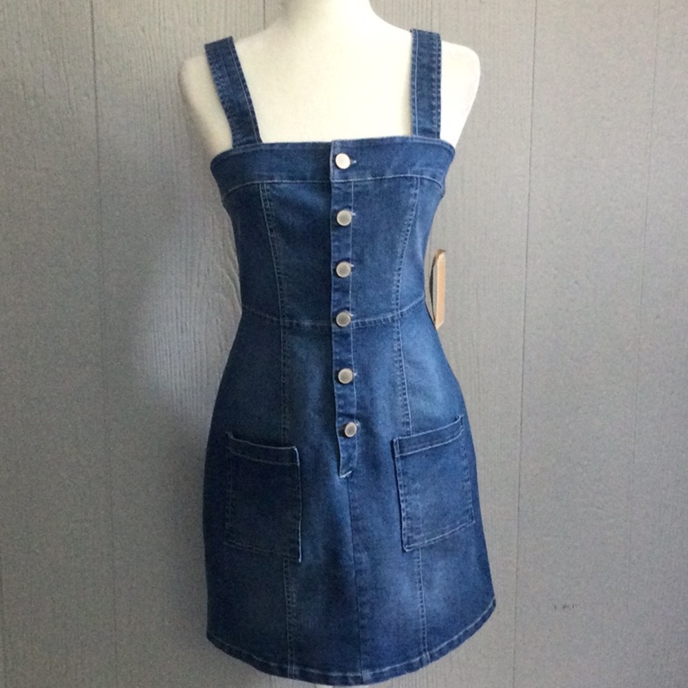 Copper Key Denim Jumper NWT